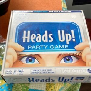 Heads Up! Party Game Family ages 8 & up NWT
